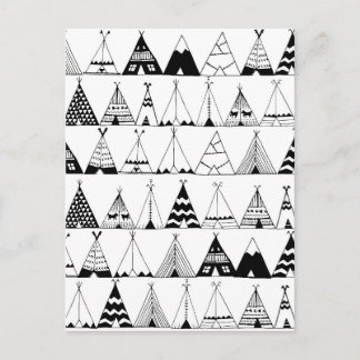 Inspired Wigwam Postcard