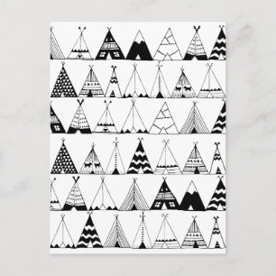 Inspired Wigwam Postcard