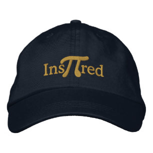 Inspired with Pi Embroidered Baseball Cap
