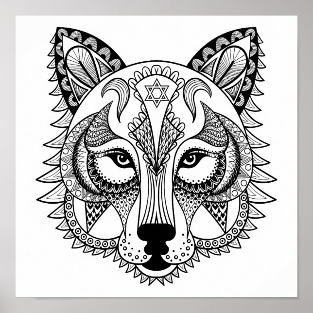 Inspired Wolf Poster (Front)