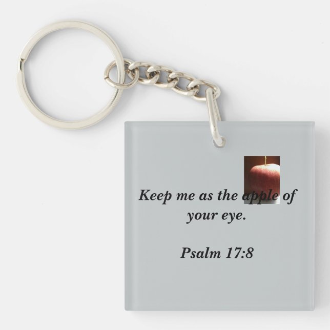 Inspiring Bible Verse Keychain (Front)