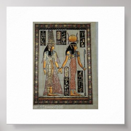 Inspiring Egyptian Papyrus Poster