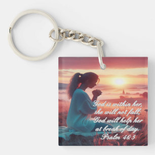 'Inspiring Faith' Acrylic Keychain