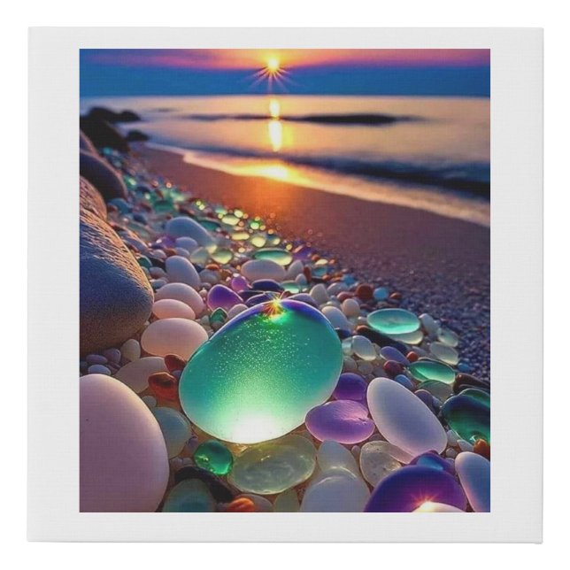 Inspiring  faux canvas print (Front)