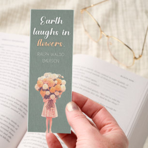 Inspiring Flower Quotes Bookmarks