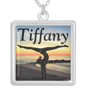 INSPIRING GIRLS GYMNASTICS CUSTOM NECKLACE