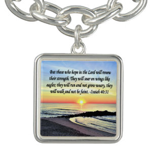 INSPIRING ISAIAH 40:31 BRACELET