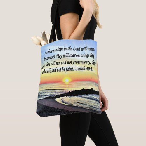 INSPIRING ISAIAH 4031 TOTE BAG