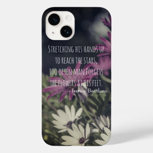 Inspiring Jeremy Bentham Quote Case_Mate iPhone 14 Case