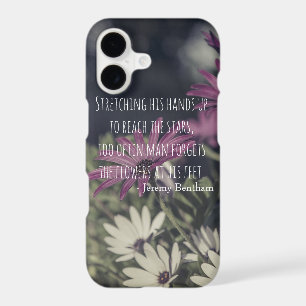 Inspiring Jeremy Bentham Quote iPhone 17 Case