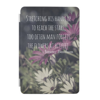 Inspiring Jeremy Bentham Quote iPad Mini Cover