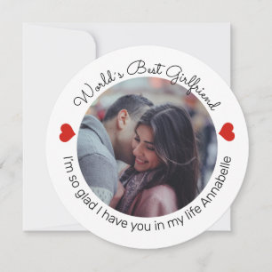 Inspiring Love Add your own photo and Message Holiday Card