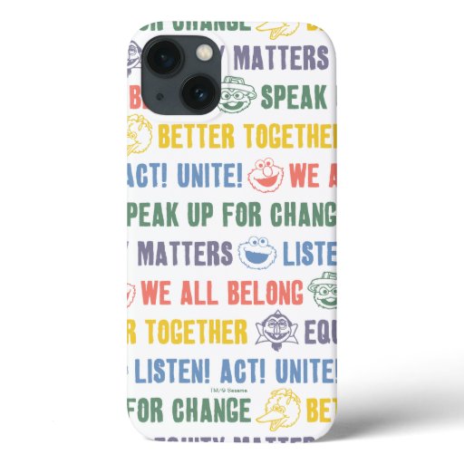Inspiring Phrases Pattern iPhone 13 Case