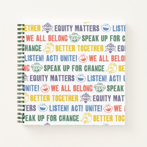 Inspiring Phrases Pattern Notebook