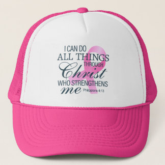 Inspiring Quote Breast Cancer Awareness | Hat