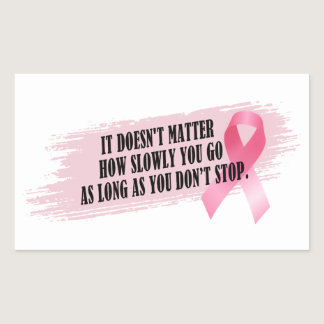 Inspiring Quote Breast Cancer Awareness | Sticker