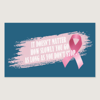 Inspiring Quote Breast Cancer Awareness | Sticker