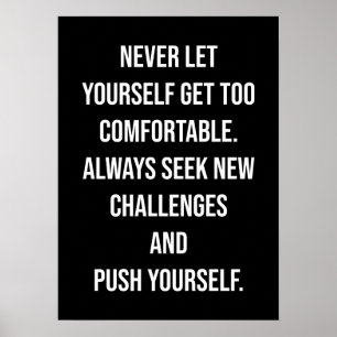 Inspiring Quote - Workout Motivational Poster