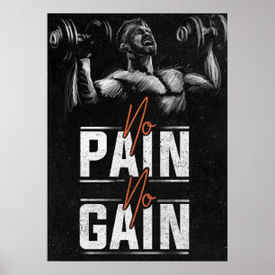 Inspiring Quote - Workout Motivational Poster