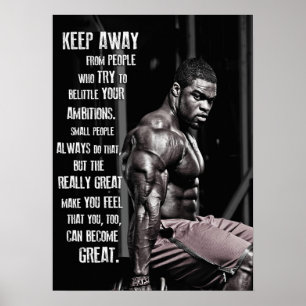 Inspiring Quote - Workout Motivational Poster