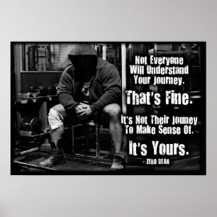 Inspiring Quote - Workout Motivational Poster