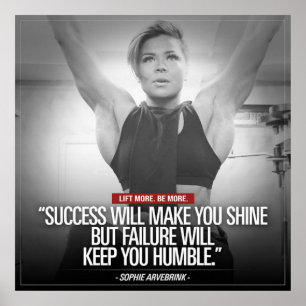 Inspiring Quote - Workout Motivational Poster