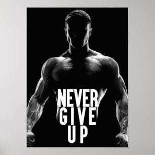 Inspiring Quote - Workout Motivational Poster