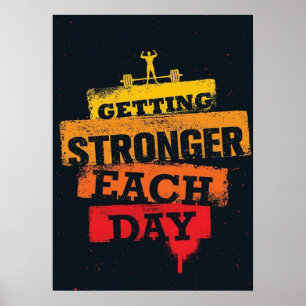 Inspiring Quote - Workout Motivational Poster