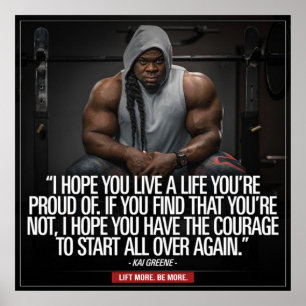 Inspiring Quote - Workout Motivational Poster