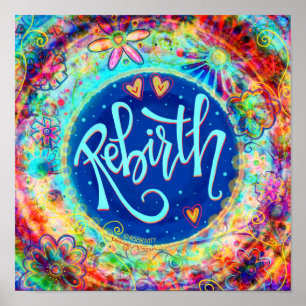 Inspiring Rebirth Pretty Inspirivity Poster