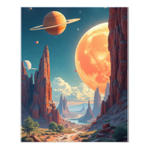 Inspiring space Prints & Imaginative Space-Themed