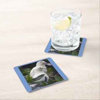 Inspiring square paper coaster