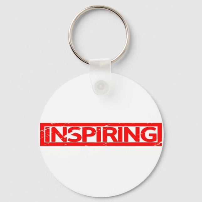 Inspiring Stamp Keychain (Front)