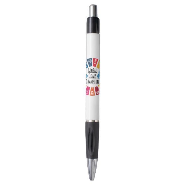 Inspiring Sustainability Goals Champion SDGs 2030 Pen (Front Vertical)