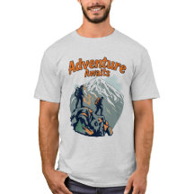 Inspiring T-Shirt for Travelers, Explorers