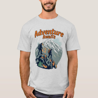 Inspiring T-Shirt for Travelers, Explorers