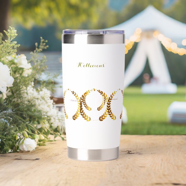 Inspiring Tumbler Travel Mug (Wedding (Rotated))