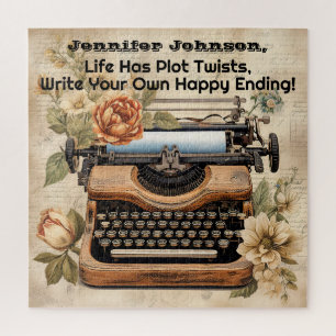 Inspiring Vintage Typewriter Puzzle
