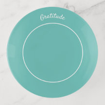 Inspiring words, teal, gratutude, pretty round