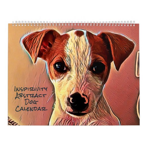 Inspirivity 3rd Addition Abstract Dog Calendar