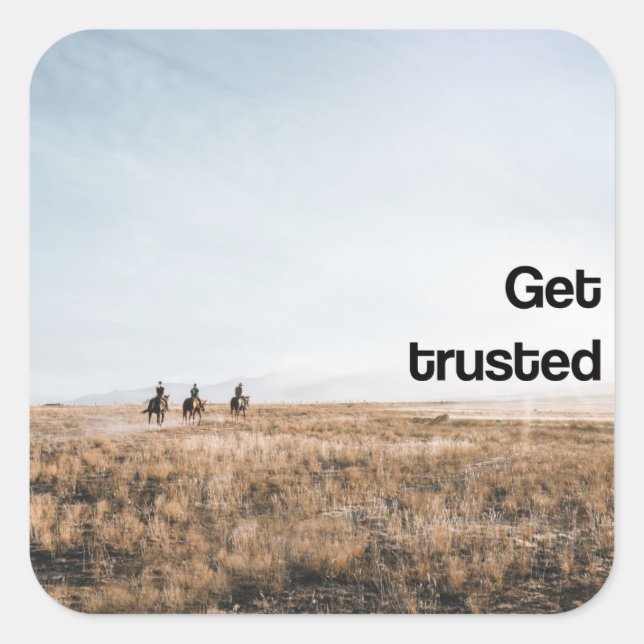 InspiroSticker Square Sticker (Front)