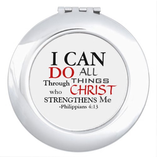Inspring PHILIPPIANS 413 Compact Mirror