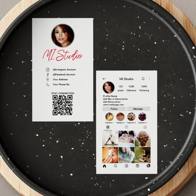 Insta Business Card (Creator Uploaded)