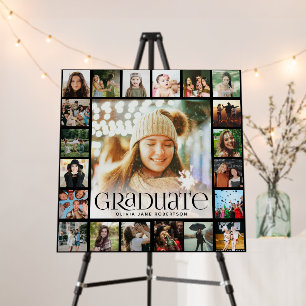 Insta Style Graudate 21 Photo Collage Foam Board