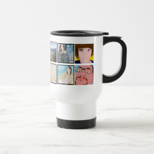 Instagram 12-Photo Custom Travel/Commuter Mug