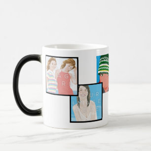 Instagram 6-Photo Custom Morphing Mug Designs