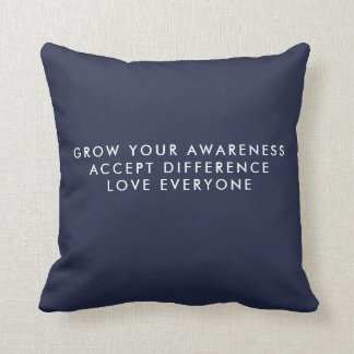 Instagram 9 photo Grow Acceptance Pillow