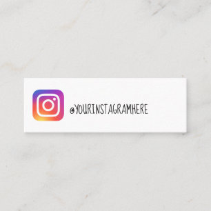 instagram  business card
