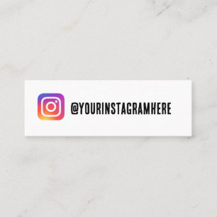 instagram business card