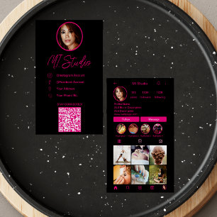 Instagram Business Cards, Influencer, Esthetician Card